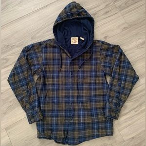 Red Head Brand Co. Button Up Hoodie